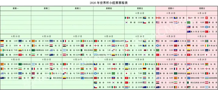 世界 杯 赛程 表｜世界杯赛程表时间错误怎么办？